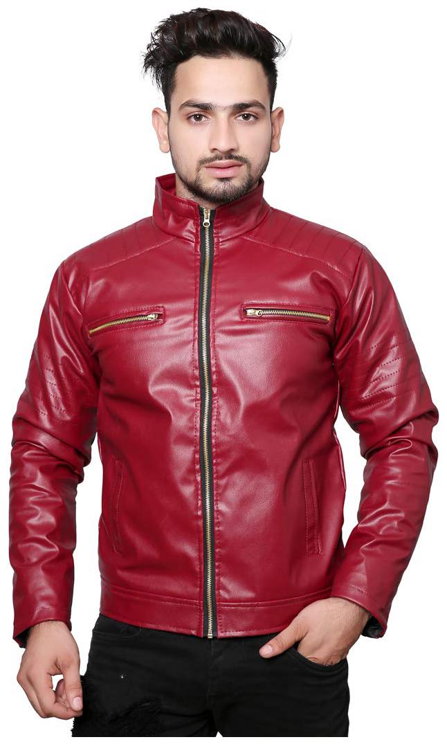 

Best Friends Forever High quality Leather look Jackets for Men s
