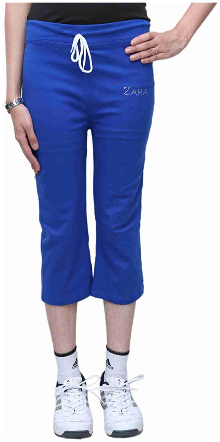 

BFLY Blue Cotton Capri
