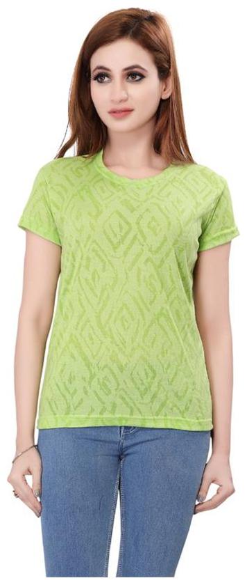 

Bfly Women Printed Regular top - Green