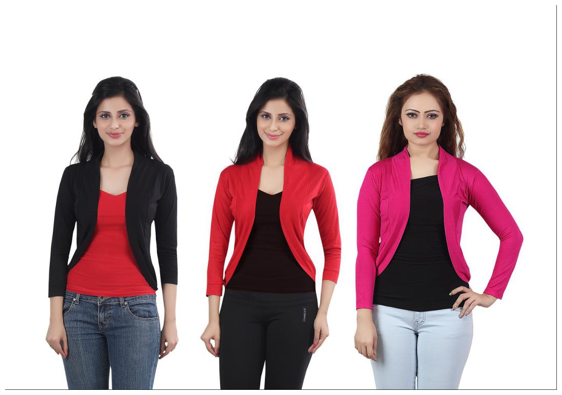 

Bfly Women Shrug - Red