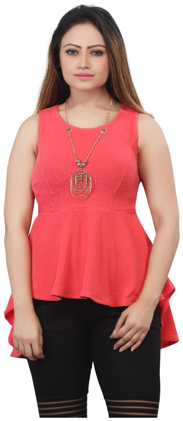 

Bfly Women s Formal Lycra Top(Peach)