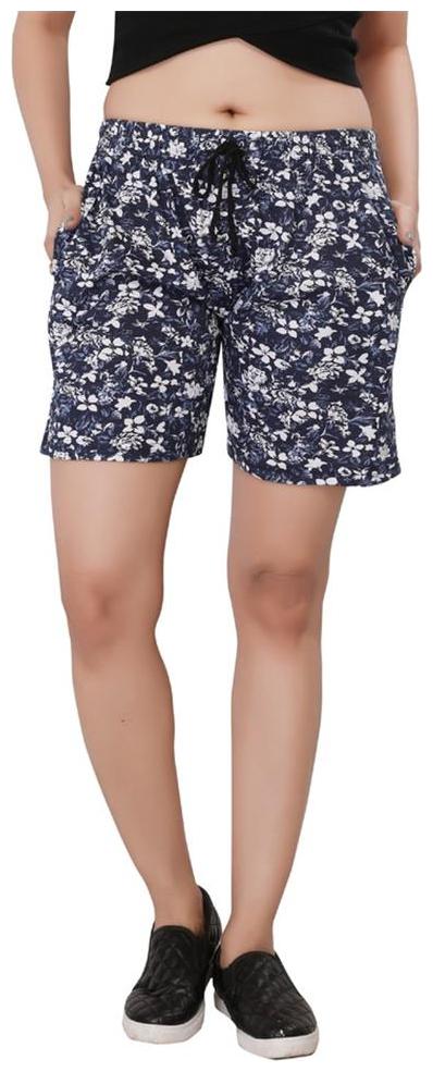 

Bfly Women Printed Regular shorts - Grey
