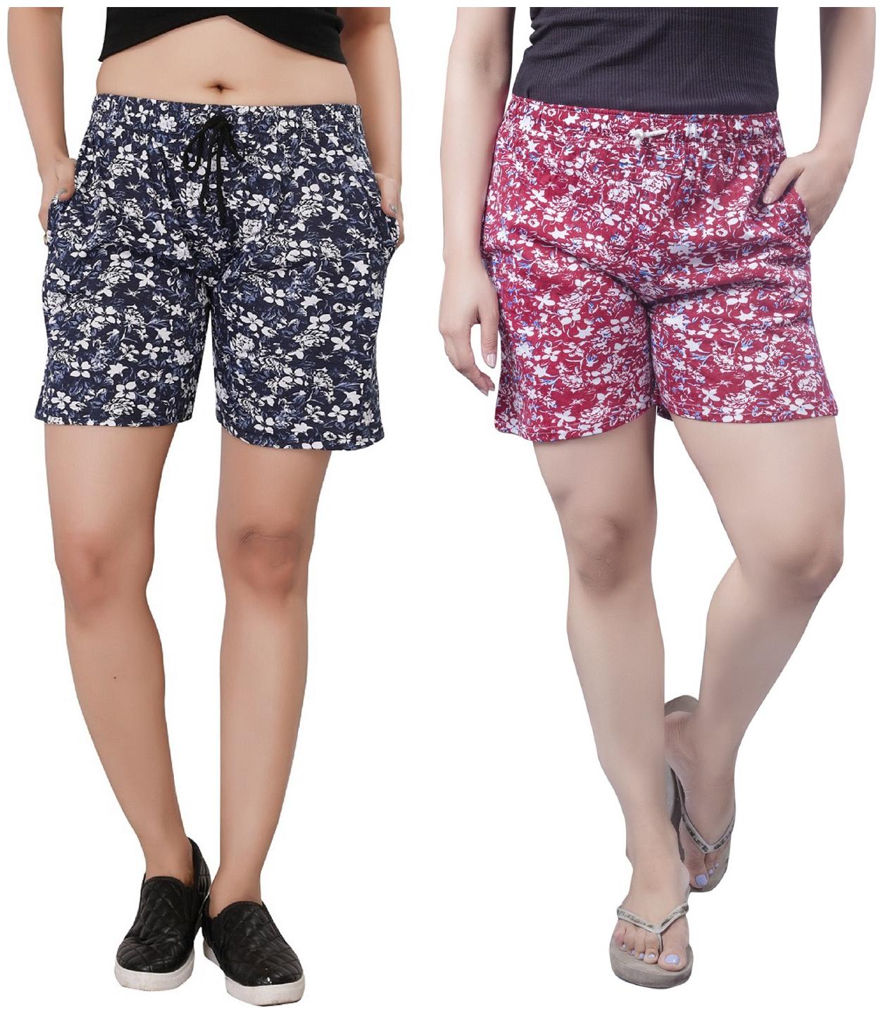 

Bfly Women Printed Regular shorts - Multi