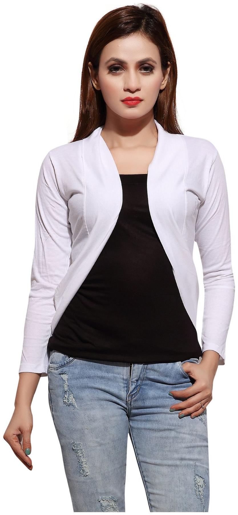 

Bfly Women Shrug - White