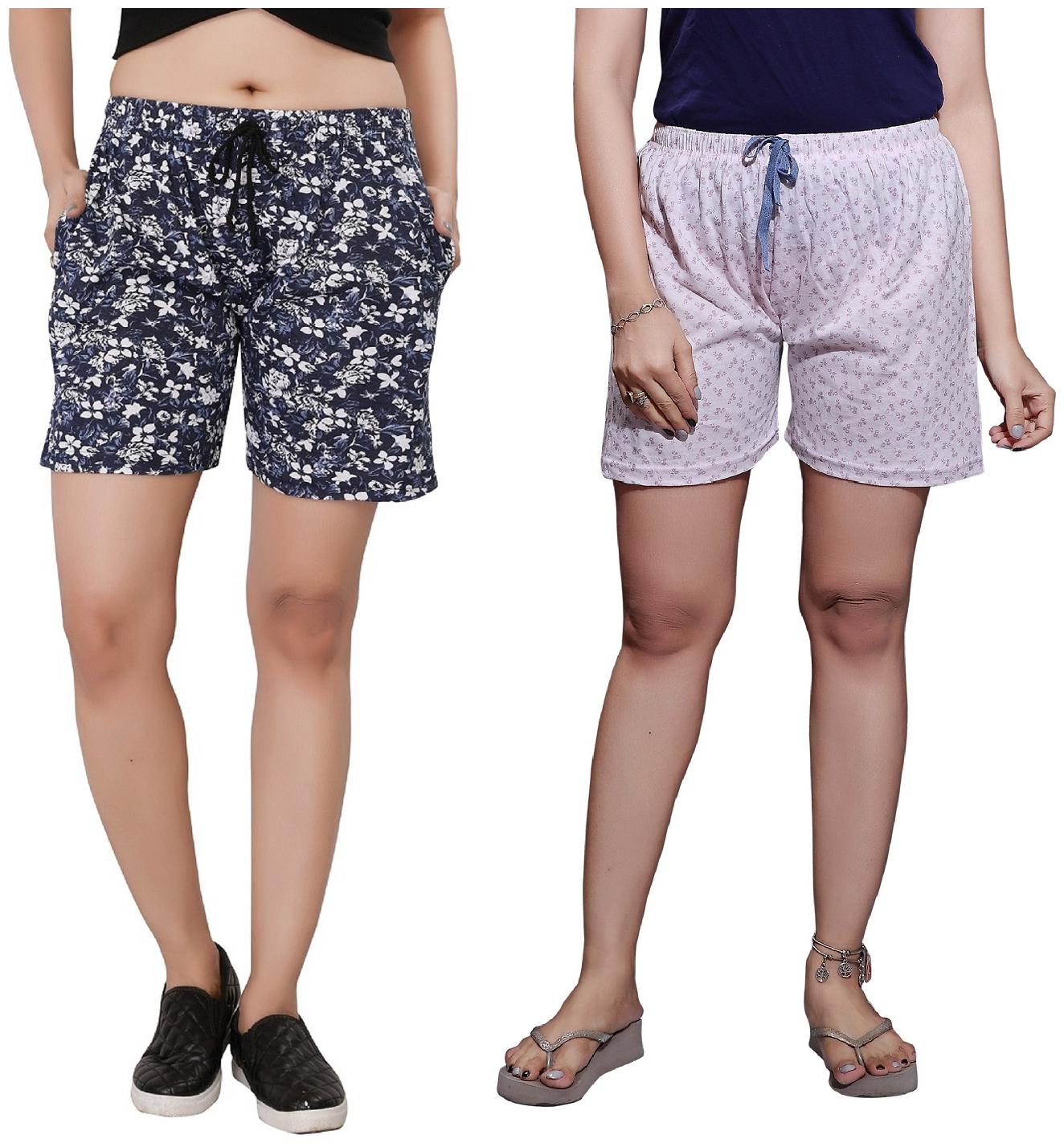 

Bfly Women Printed Regular shorts - Multi