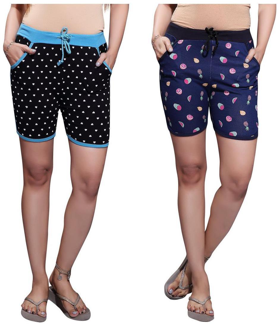 

Bfly Women Geometric Regular shorts - Multi