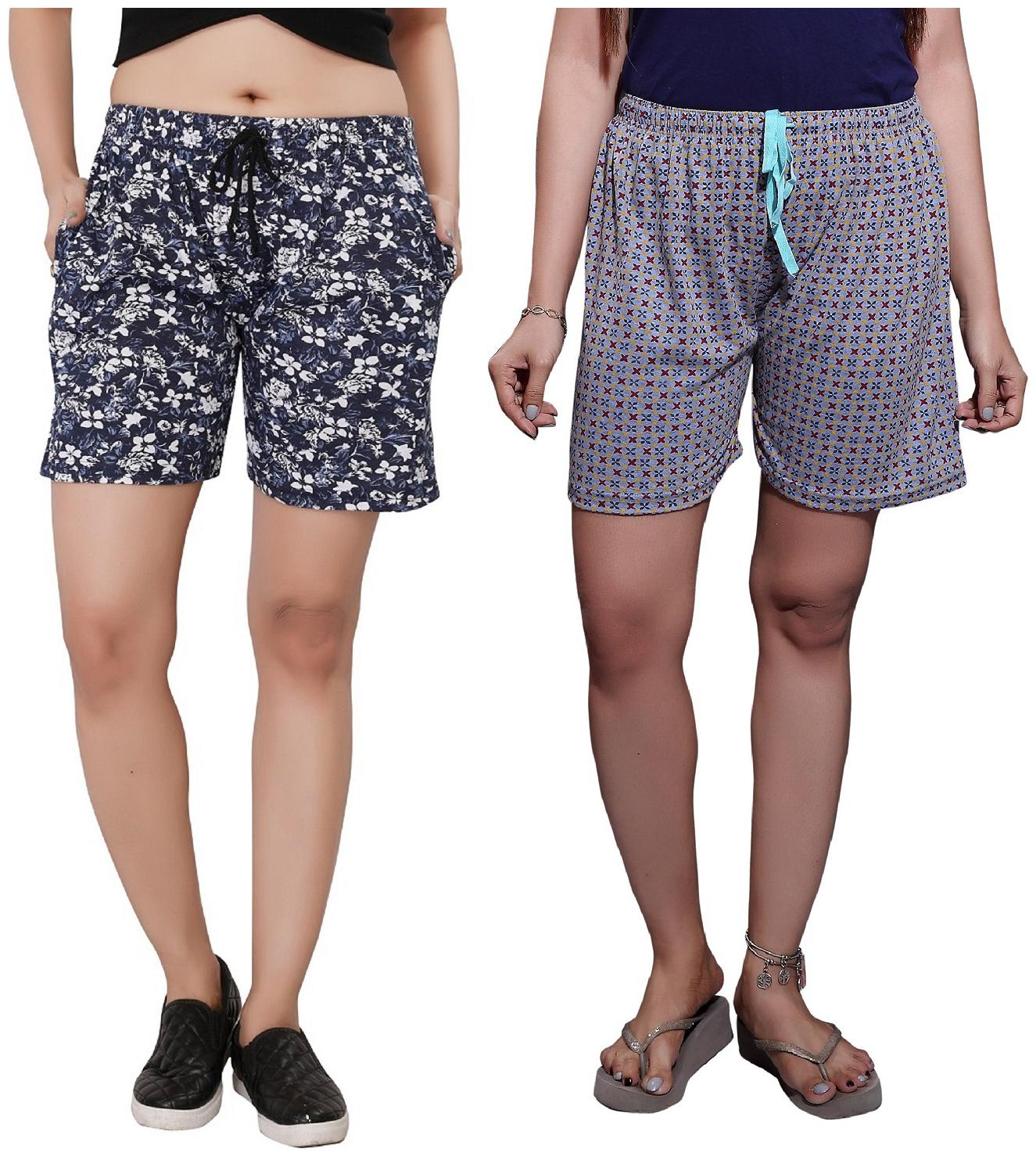 

Bfly Women Printed Regular shorts - Multi