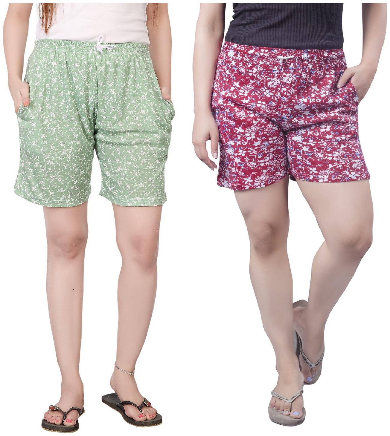 

Bfly Women Printed Regular shorts - Multi