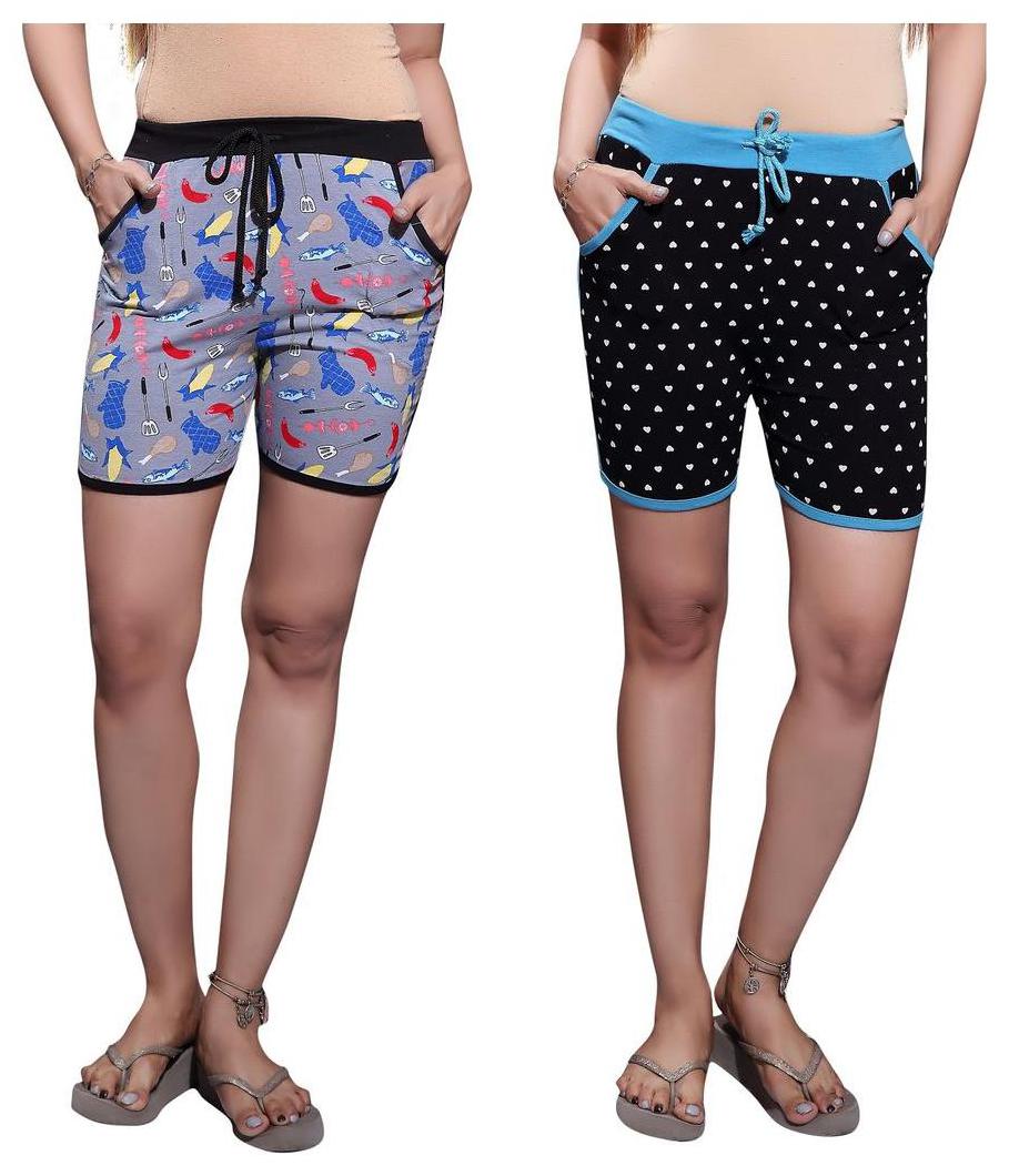 

Bfly Women Geometric Regular shorts - Multi