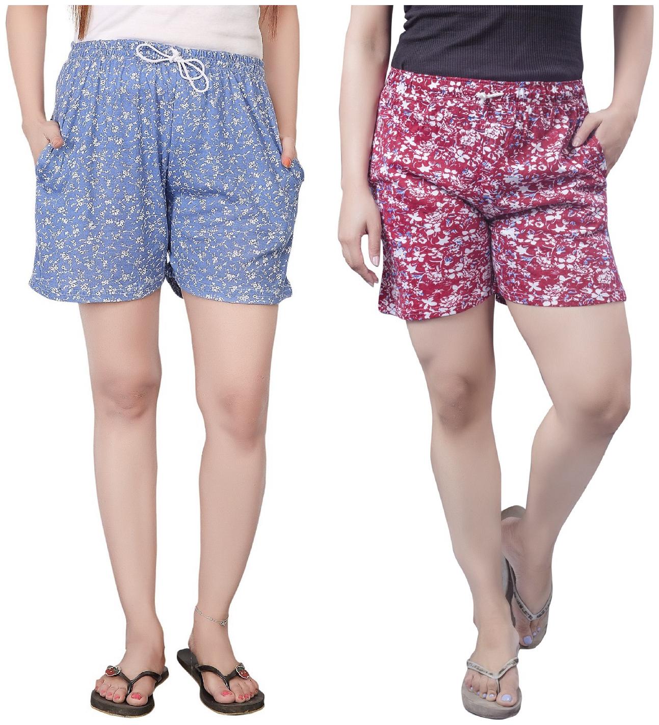 

Bfly Women Printed Regular shorts - Multi