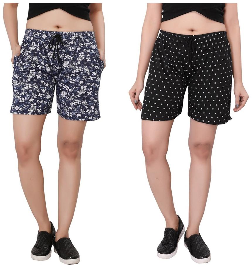 

Bfly Women Polka dots Sport shorts - Black