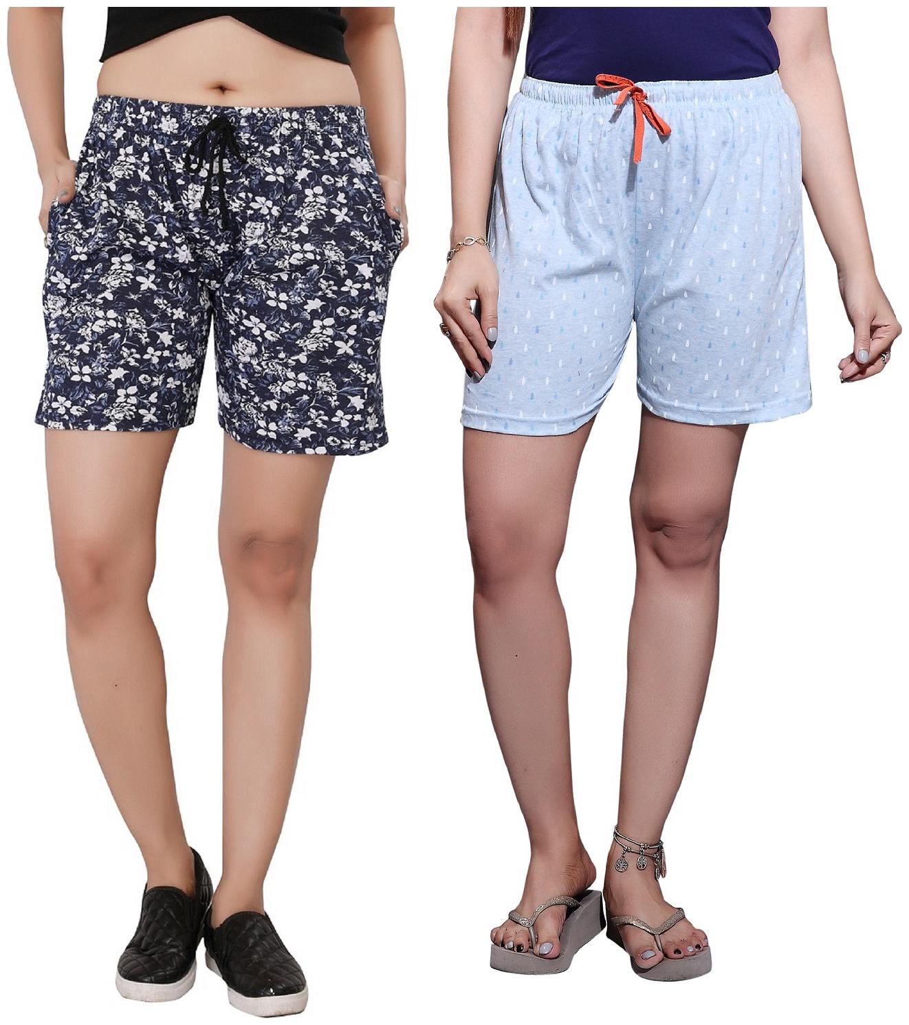 

Bfly Women Printed Regular shorts - Multi