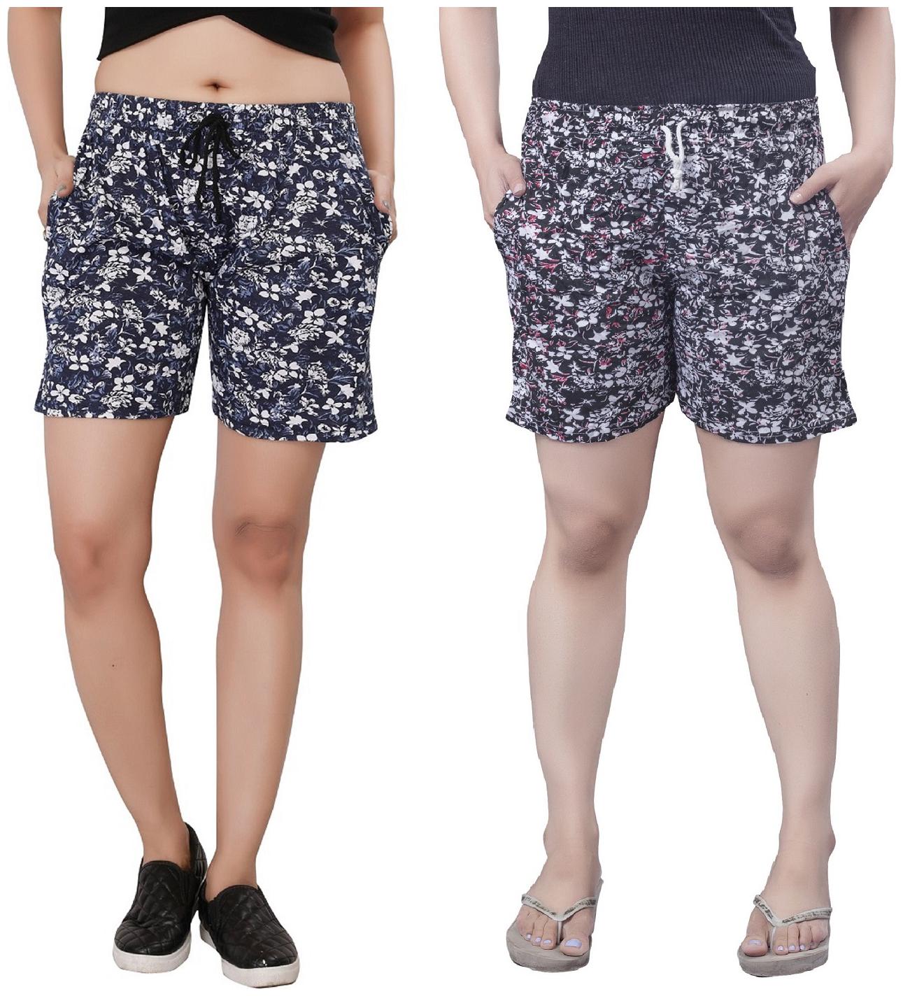 

Bfly Women Printed Regular shorts - Multi