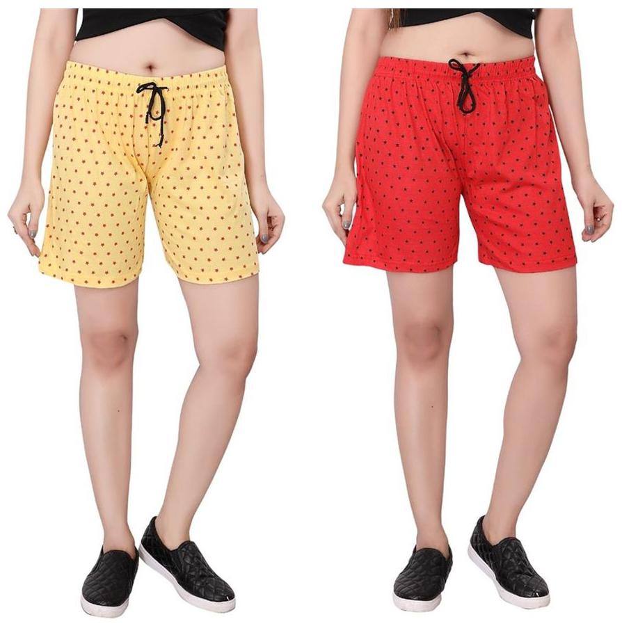 

Bfly Women s Printed Shorts Combo
