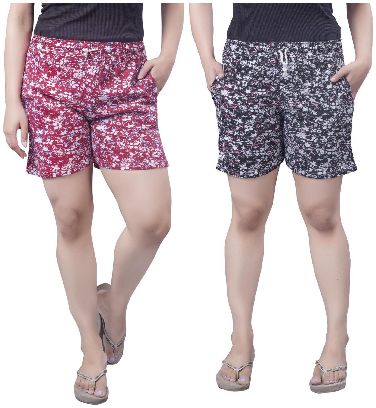 

Bfly Women Printed Regular shorts - Multi