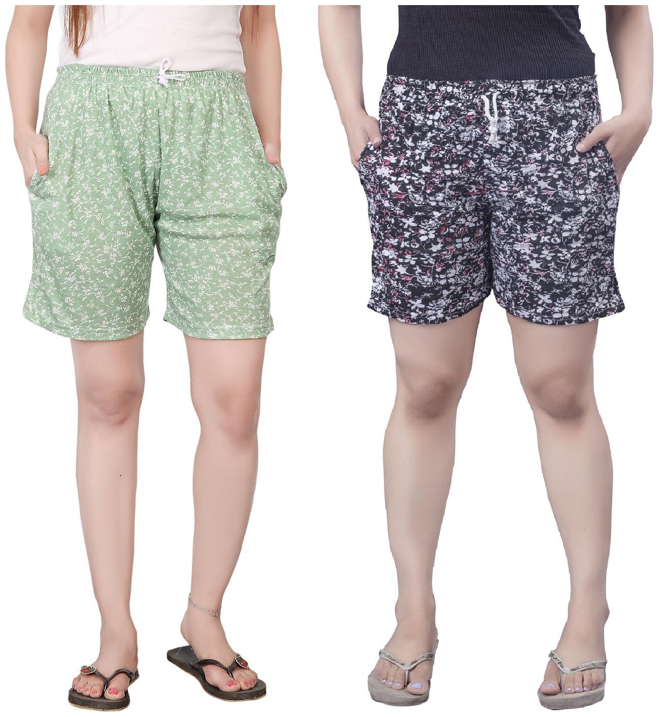 

Bfly Women Printed Regular shorts - Multi