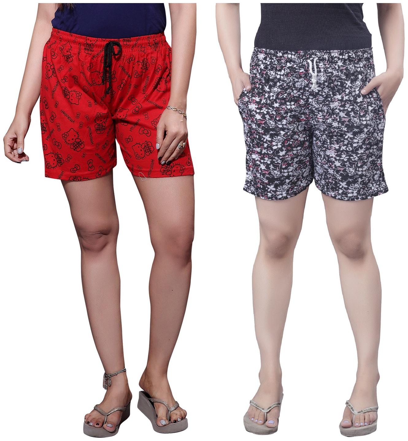 

Bfly Women Printed Regular shorts - Multi