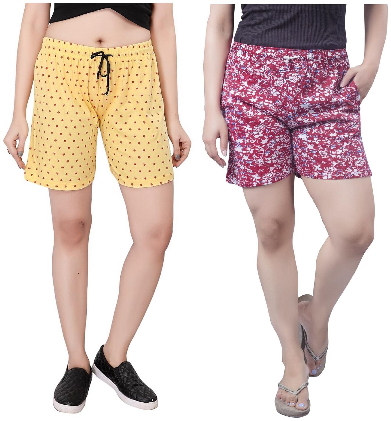 

Bfly Women Printed Regular shorts - Multi