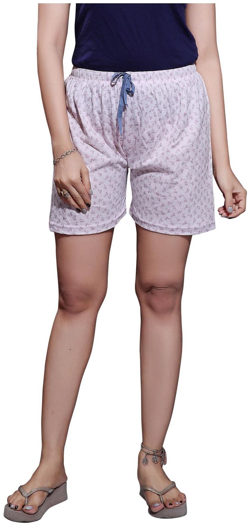 

Bfly Women Printed Sport shorts - Pink