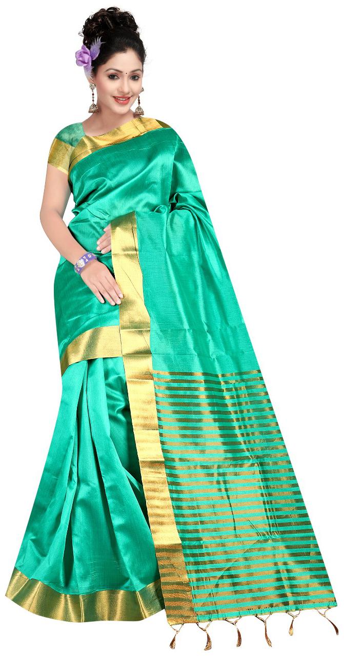 

Bhanderi Fashion Woman s Cotton Silk Fabrics Saree