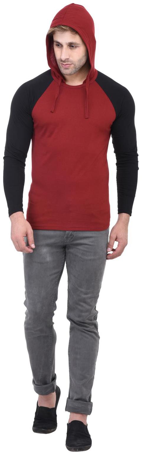 

Bi Fashion Men Multi Regular fit Cotton Hood T-Shirt - Pack Of 1
