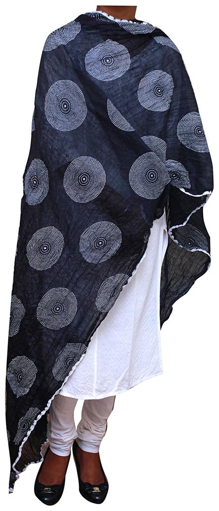 

Black circle dupatta