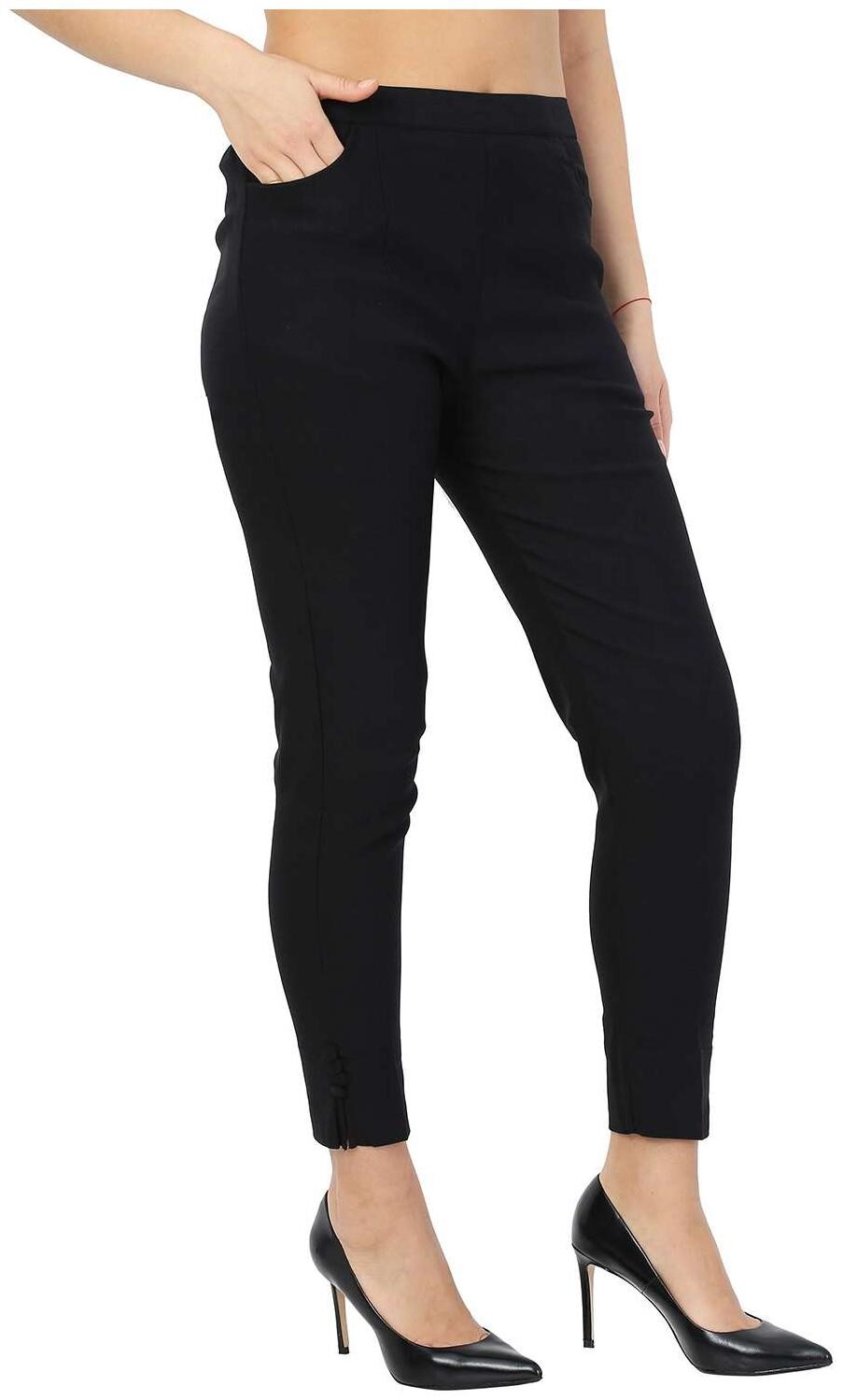 

ISTYLE CAN Women Black Slim fit Regular pants
