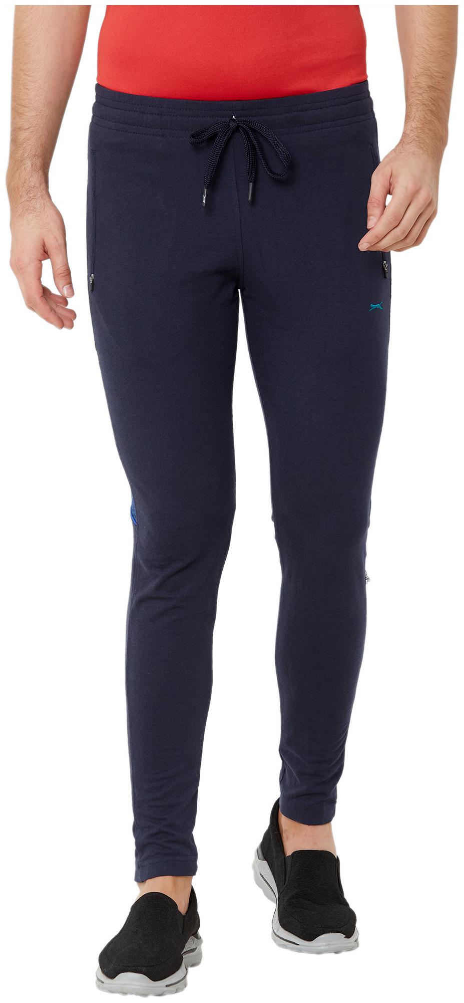 

Black Panther Men Blue Solid Slim fit Track pants
