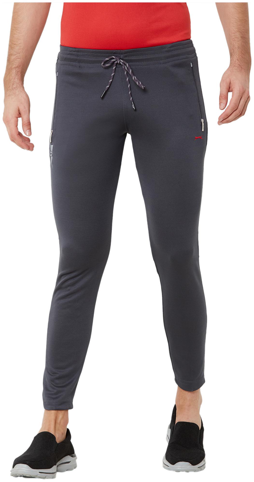 

Black Panther Men Grey Solid Slim fit Track pants