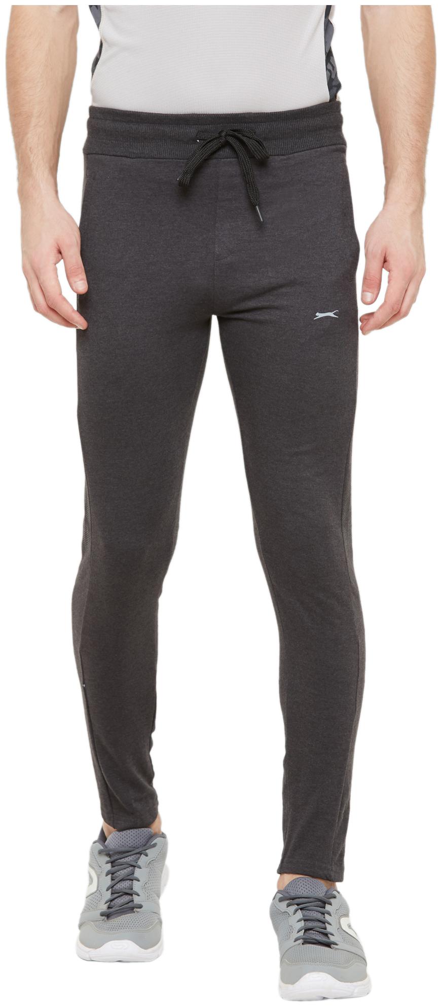 

Black Panther Men Grey Solid Slim fit Track pants