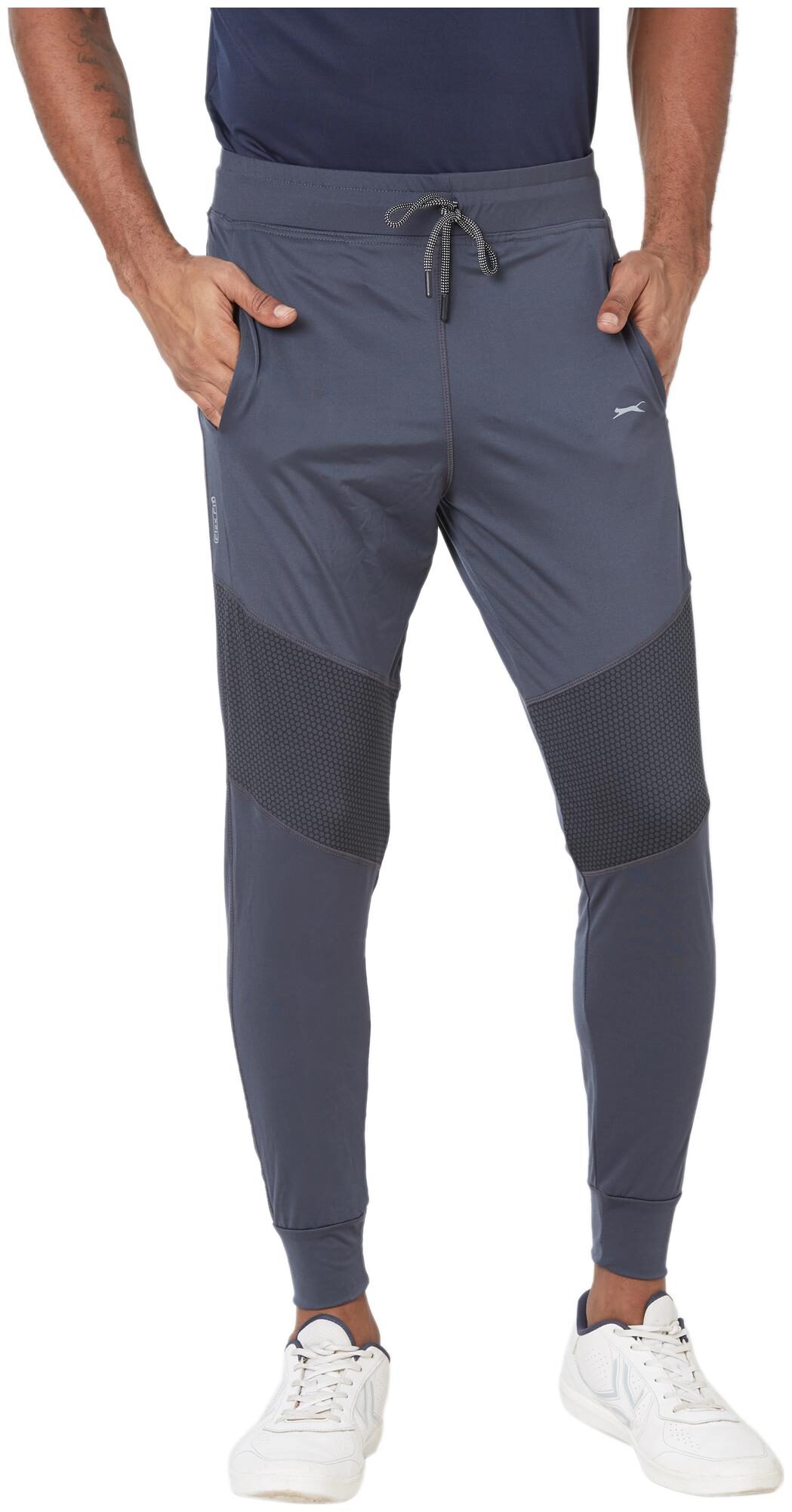 

Black Panther Men Grey Solid Slim fit Joggers