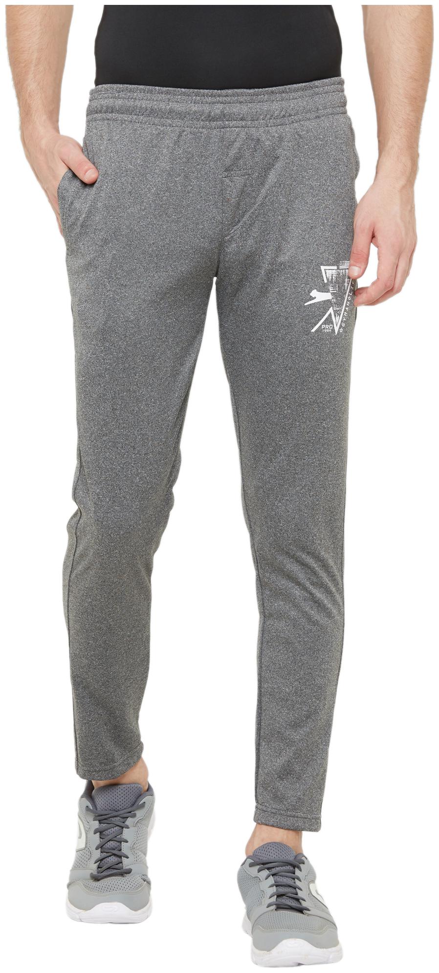 

Black Panther Men Grey Solid Slim fit Track pants