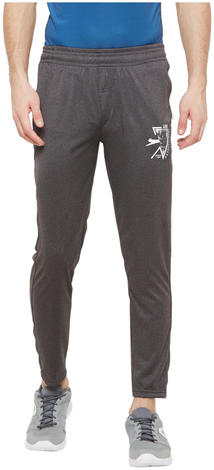 

Black Panther Men Grey Solid Slim fit Track pants