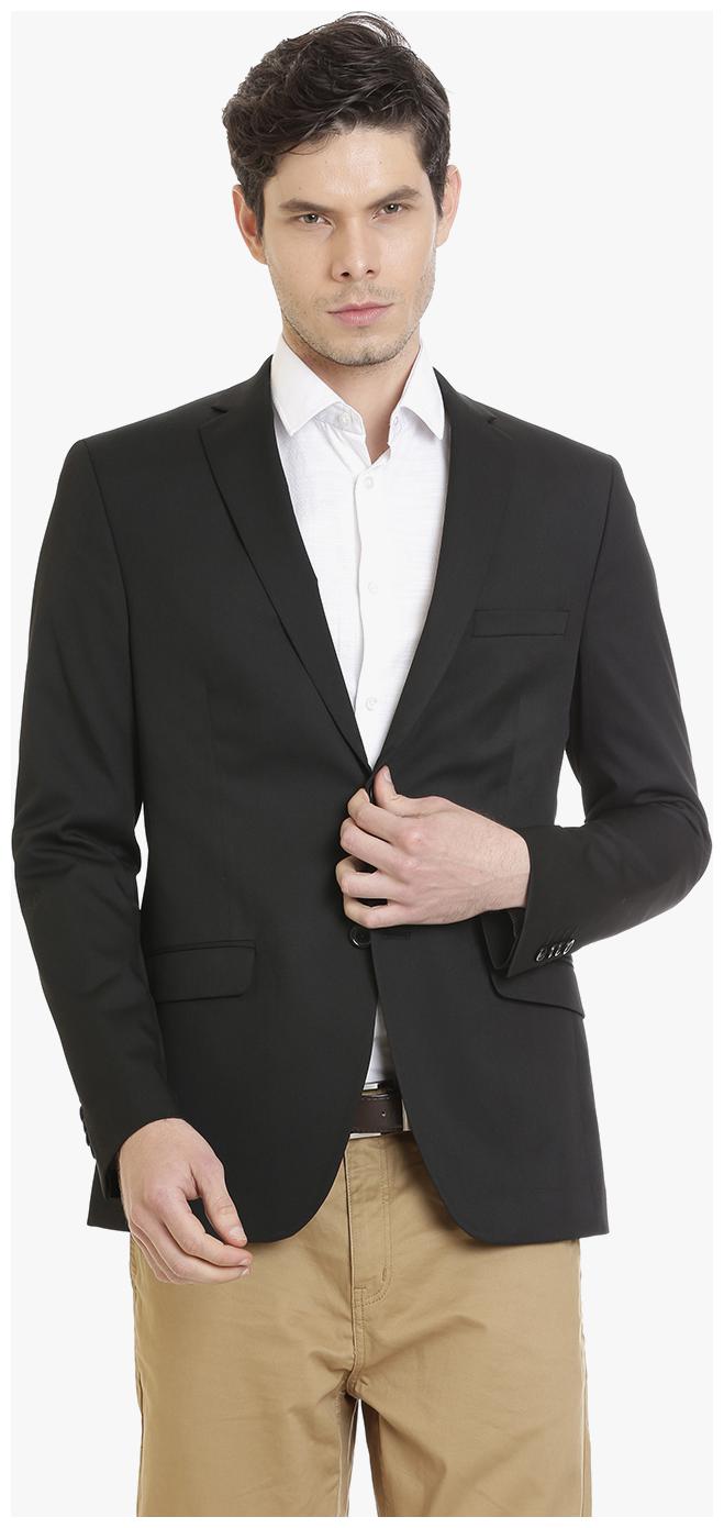 

Black Plain Men s Jacket