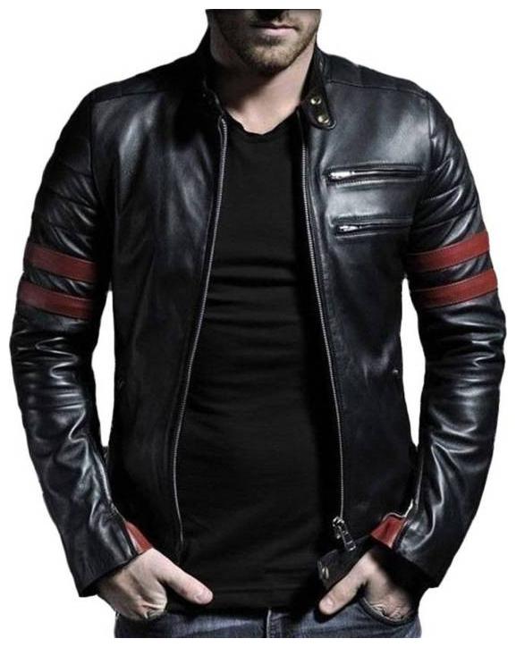 

Black Pu Leather Jacket