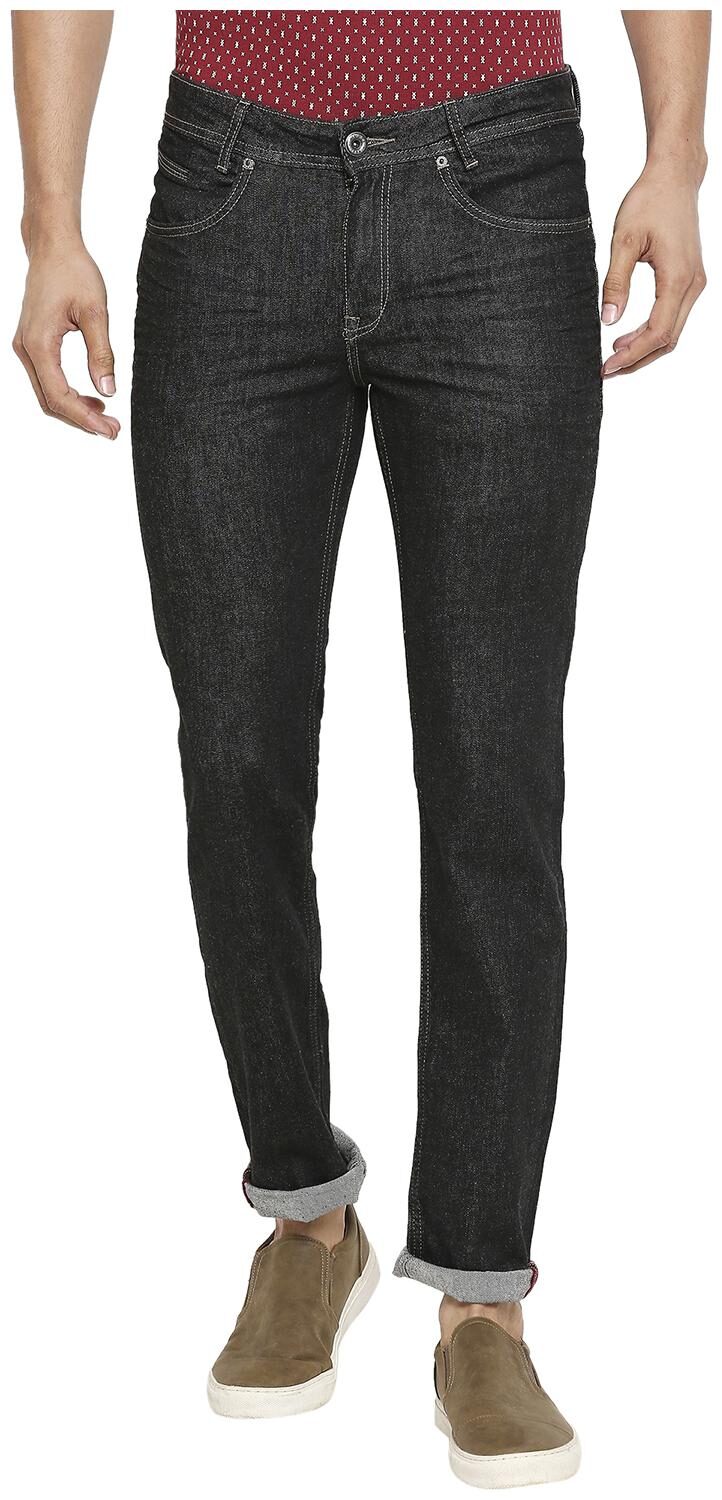 

Mufti Men Black Slim Fit Jeans