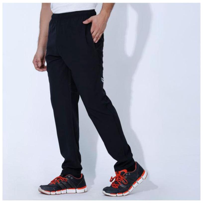 

Black Sportswear Polyester Lycra Trackpant
