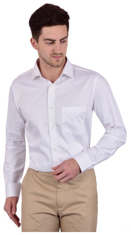 

Bleu Velvet Men Regular fit Formal Shirt - White