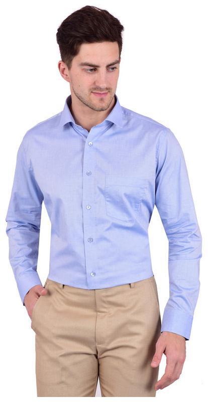 

Bleu Velvet Men Regular fit Formal Shirt - Blue