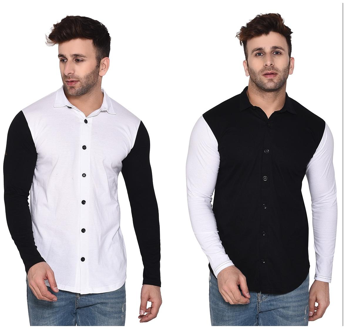 

BLISSTONE Men Multi Solid Regular Fit Casual Shirt
