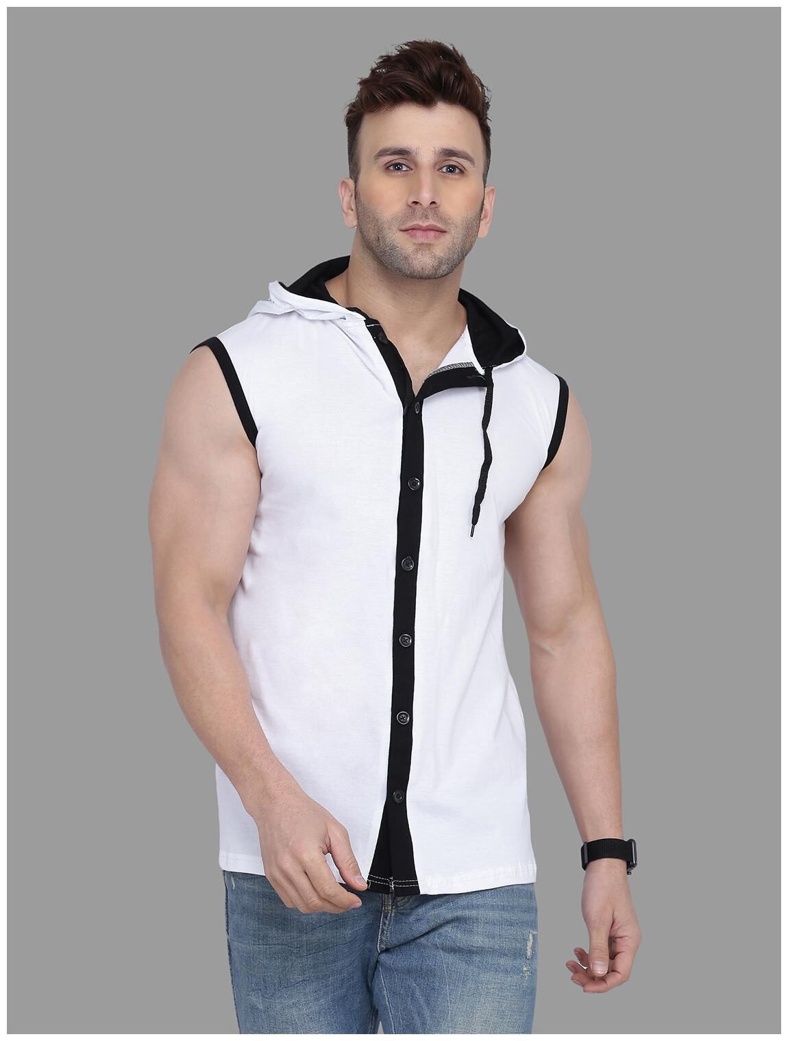 

BLISSTONE Men White Solid Slim Fit Casual Shirt