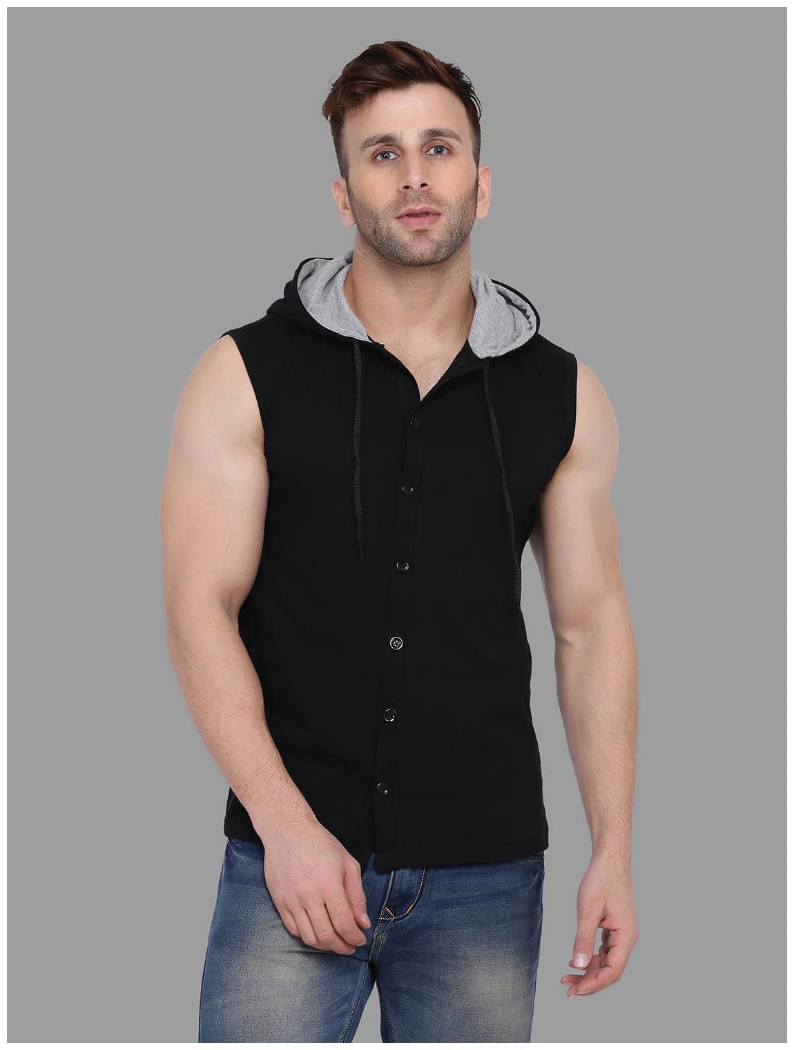 

BLISSTONE Men Black Solid Slim Fit Casual Shirt