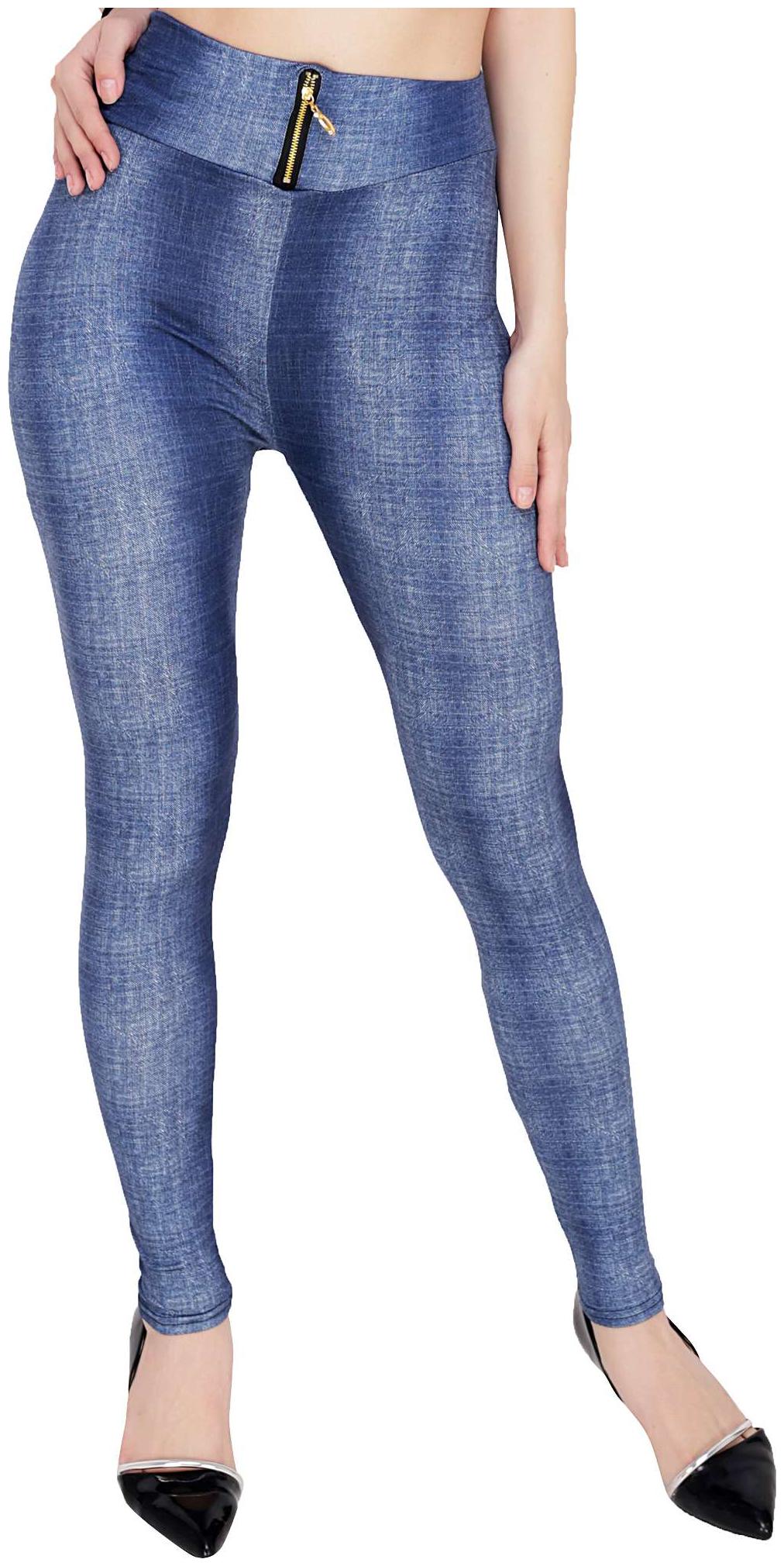 AADRIKA COM FASHION WORLD Women Blue Straight fit Jegging