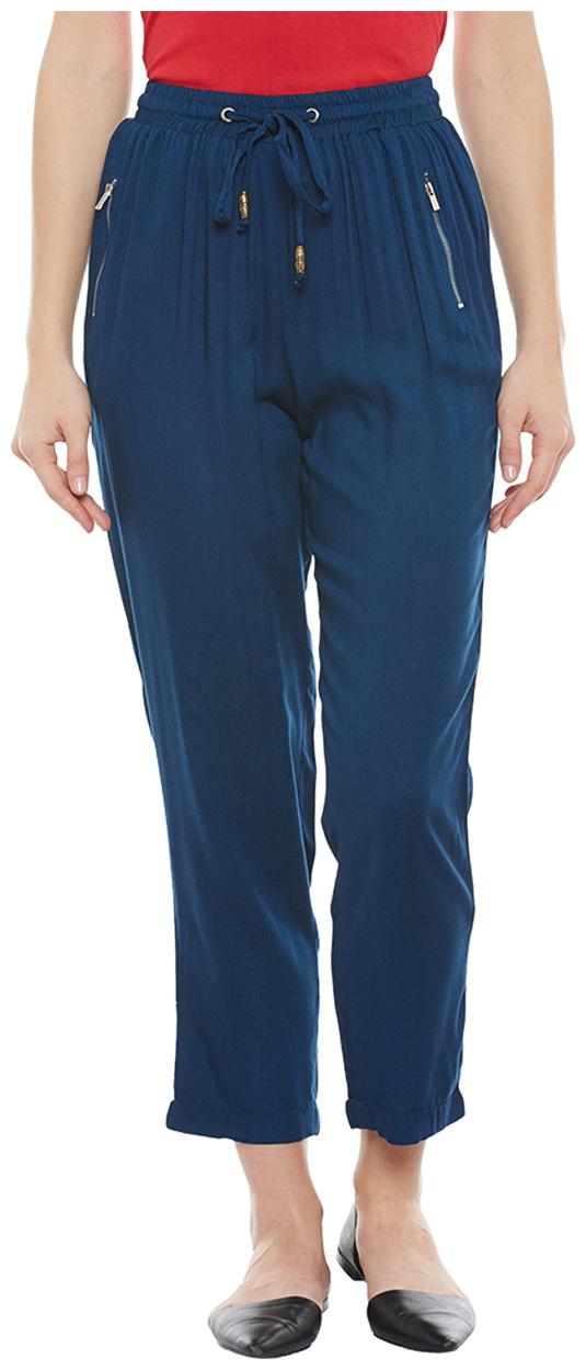 

Oxolloxo Women Blue Straight fit Jogger