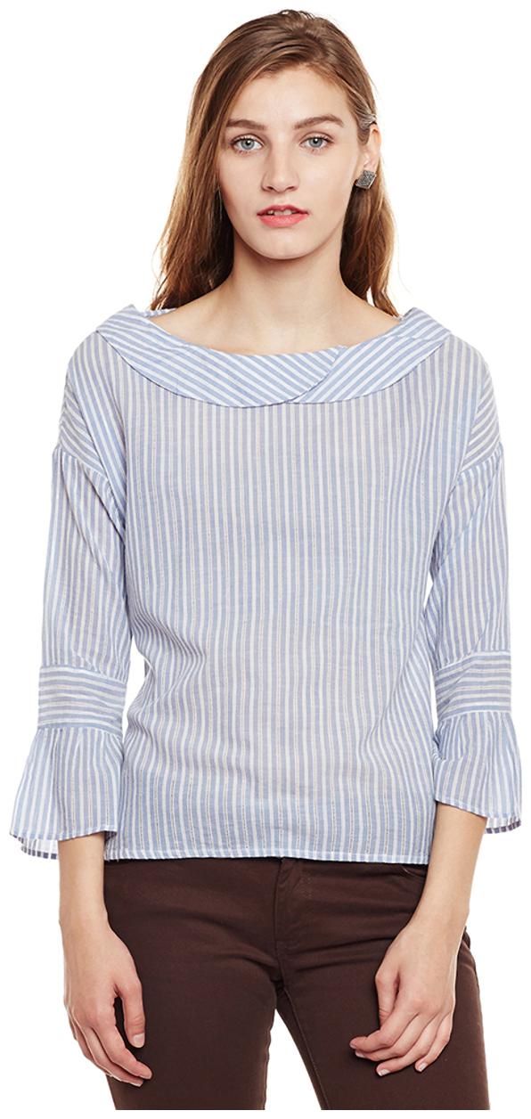 

Oxolloxo Women Solid Regular top - Grey