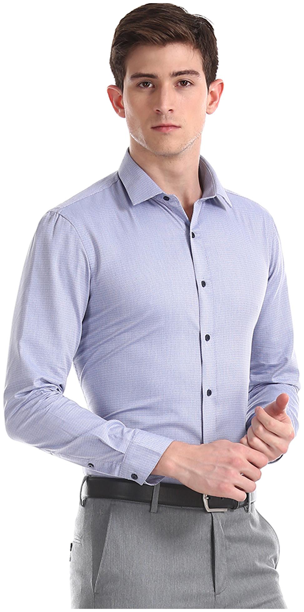 

Arrow Men Slim fit Formal Shirt - Blue
