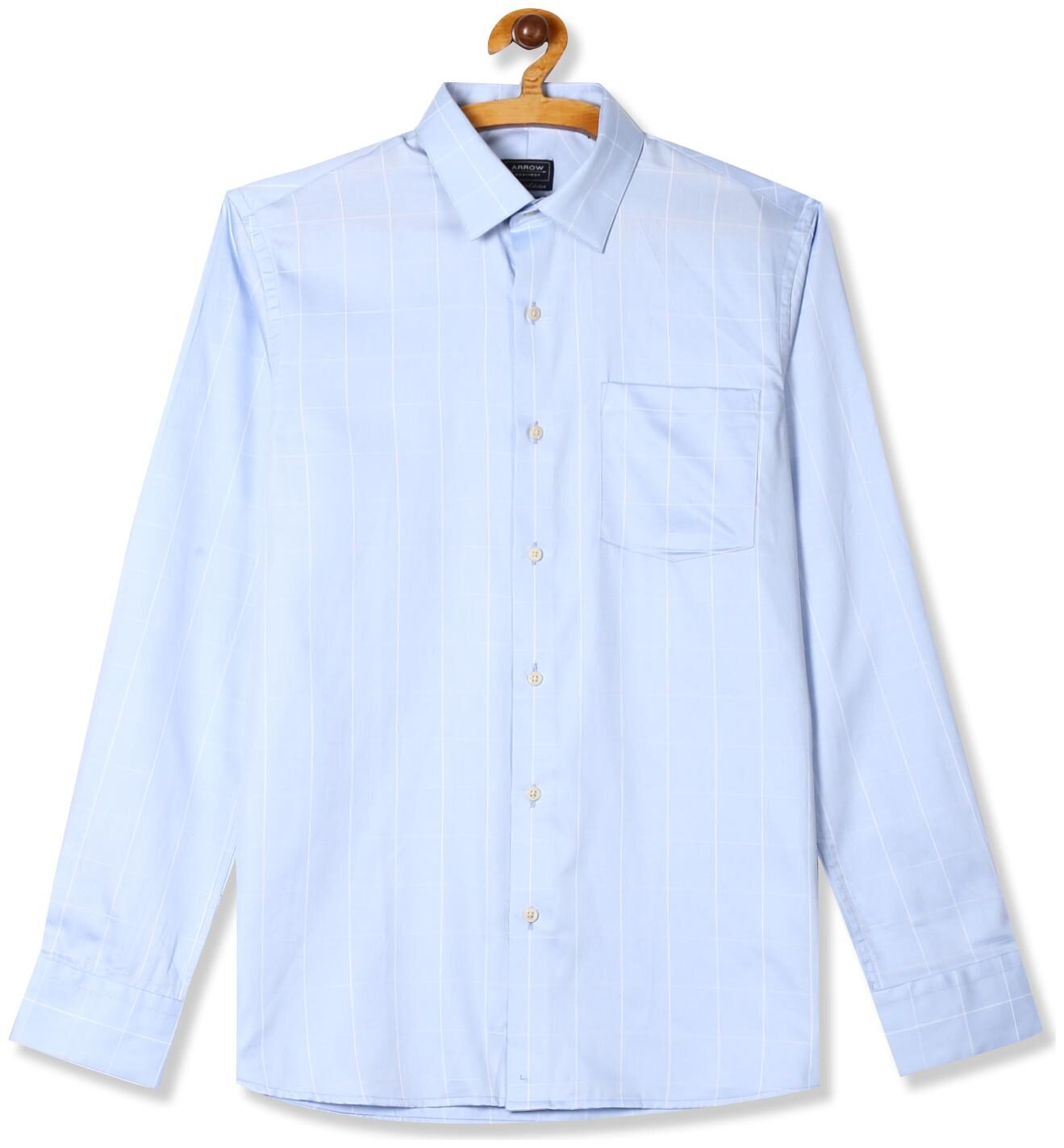 

Arrow Men Slim fit Formal Shirt - Blue