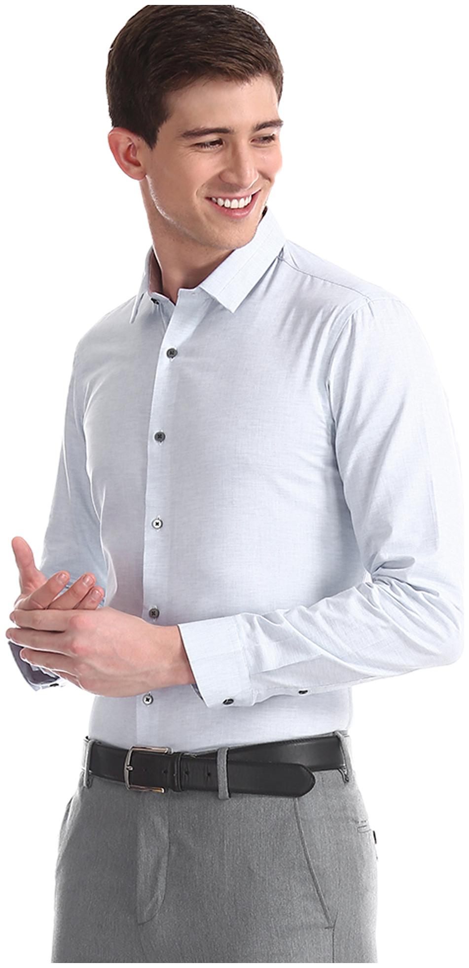 

Arrow Men Slim fit Formal Shirt - Blue