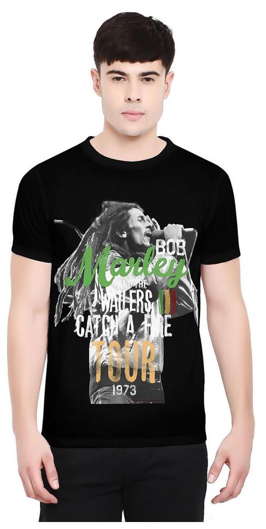 

Universal Music Men Black Regular fit Polyester Round neck T-Shirt - Pack Of 1
