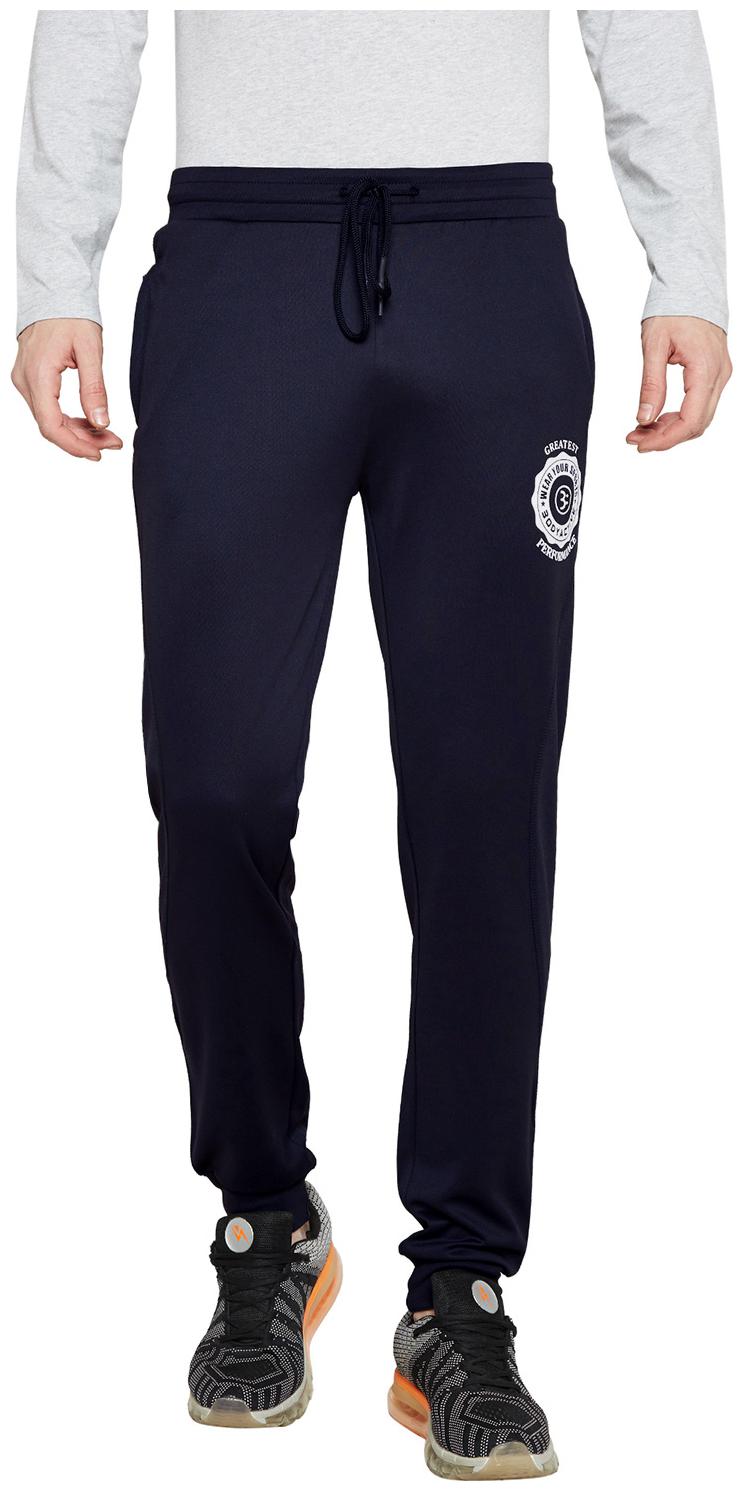 

Bodyactive Men Blue Solid Regular fit Track pants
